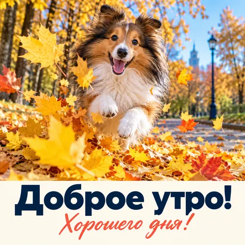 Доброе утро! Хорошего дня!