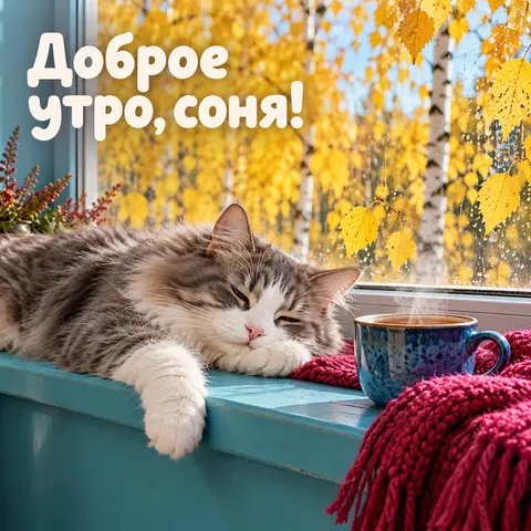 Доброе утро, соня